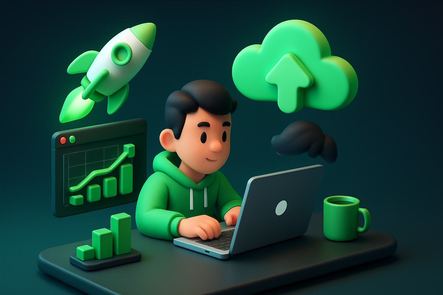 SaaS companies illustration