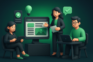 Digital agencies illustration