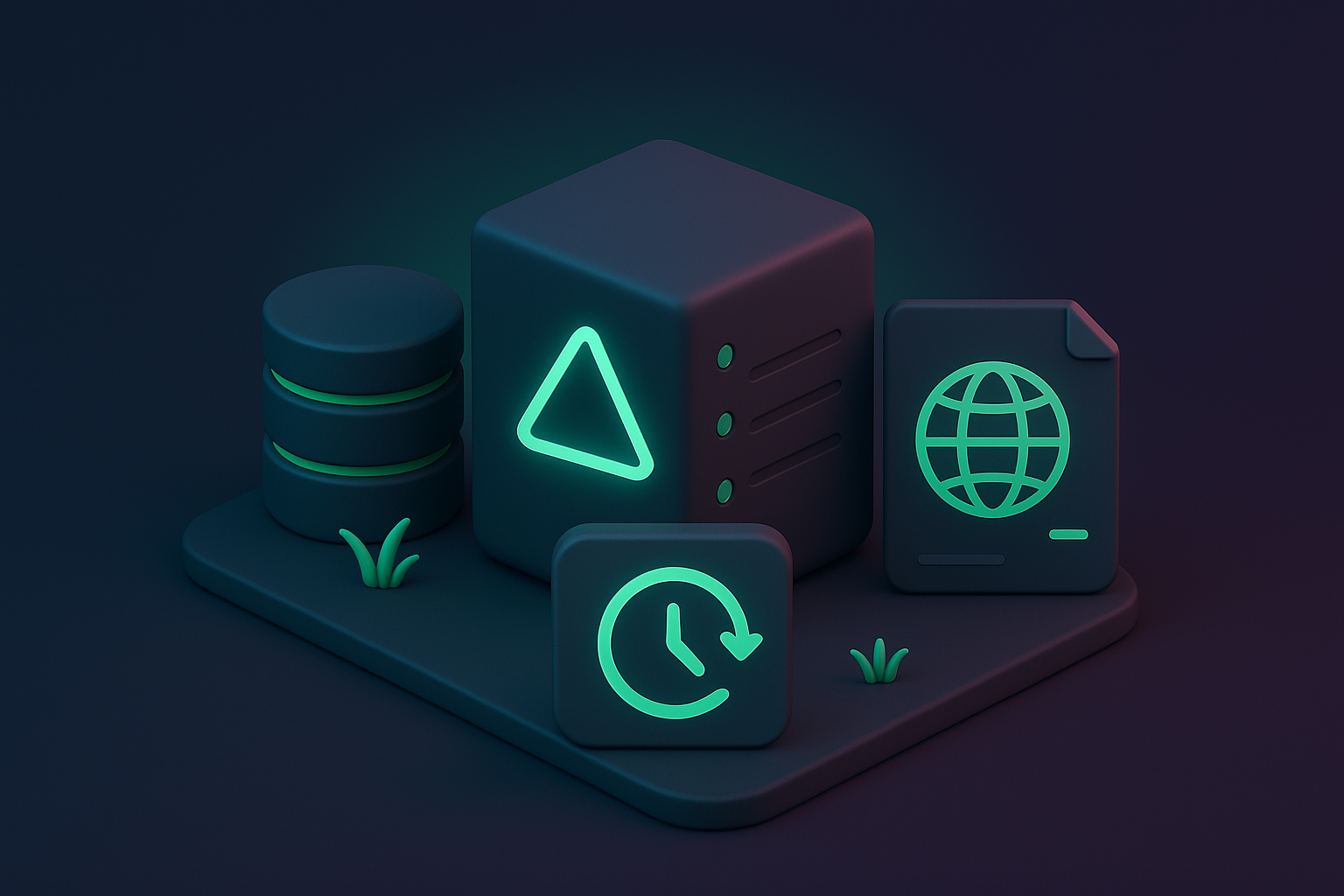 Speed and caching concept for web applications