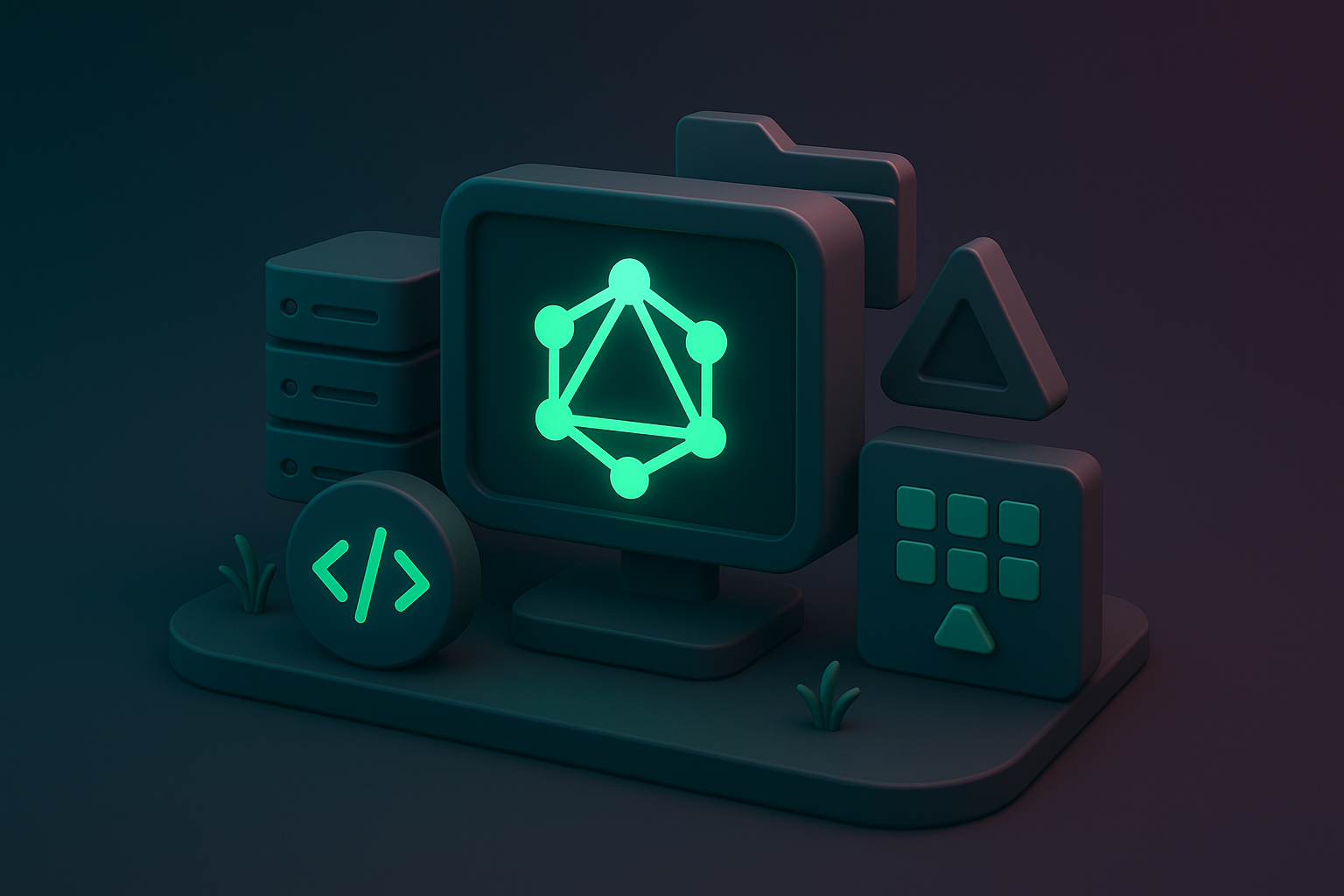 Developer working with code on multiple screens