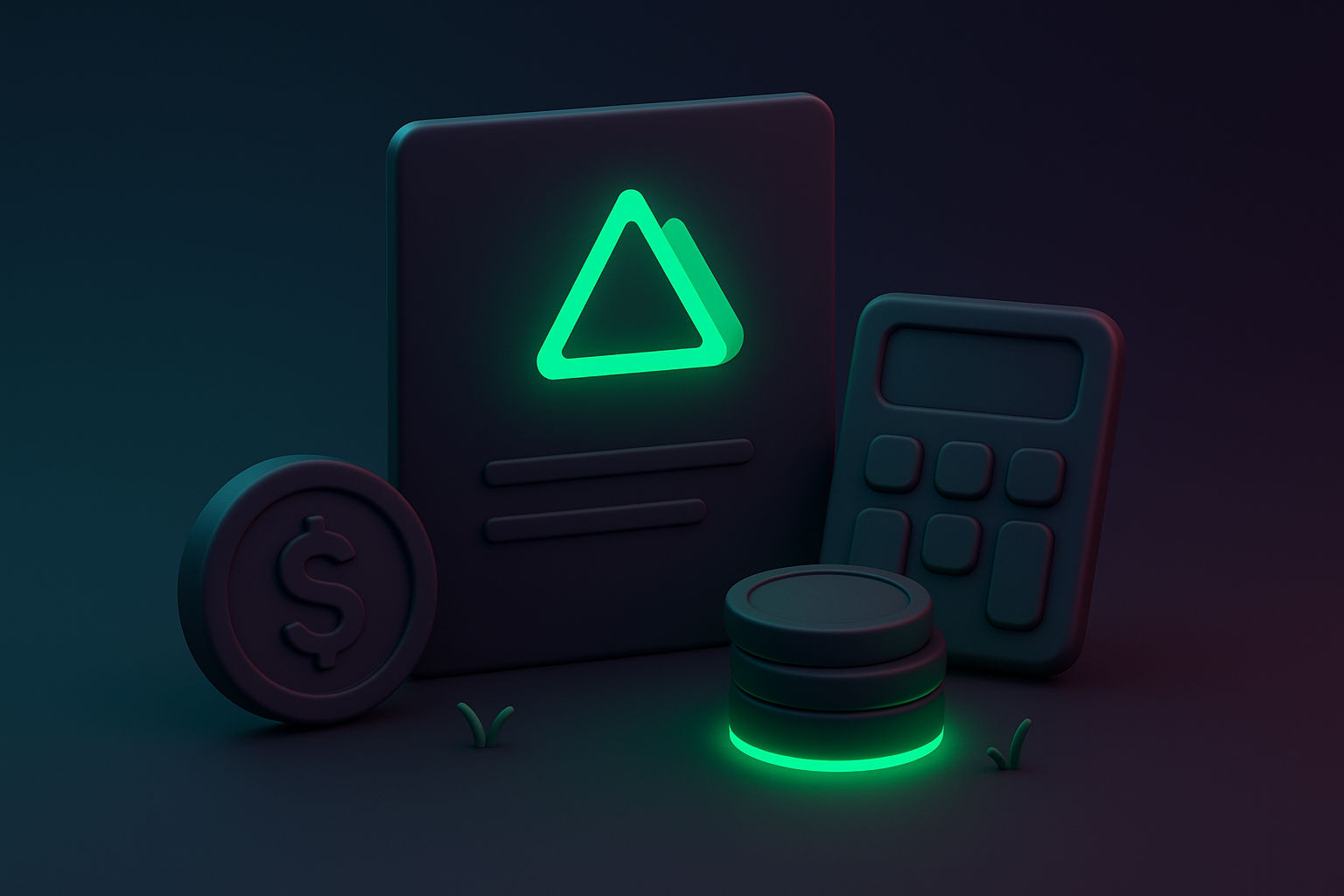 Abstract technology network representing software migration