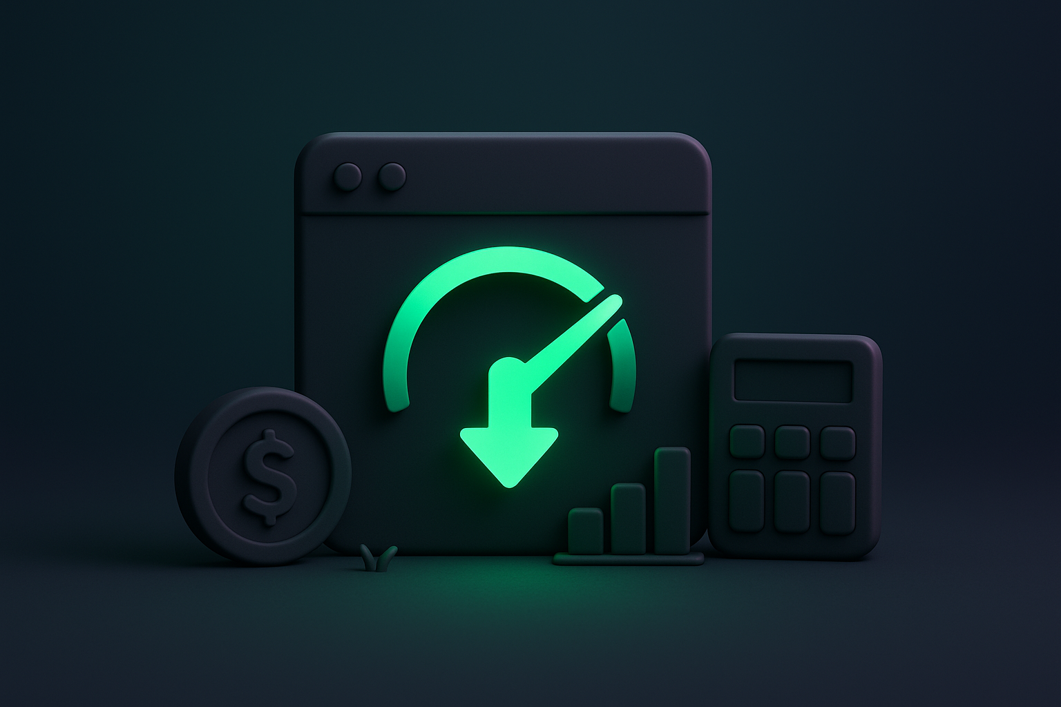 Abstract image representing fast frontend performance