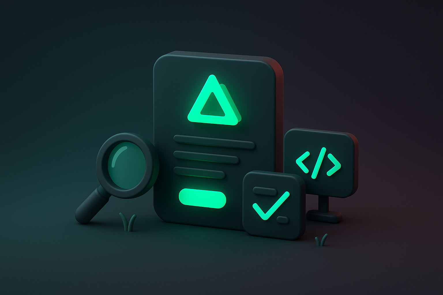 Code audit and software development concept